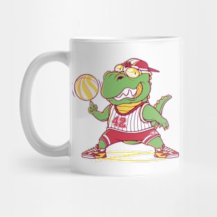 crocodile Basketball T-Shirt Mug
